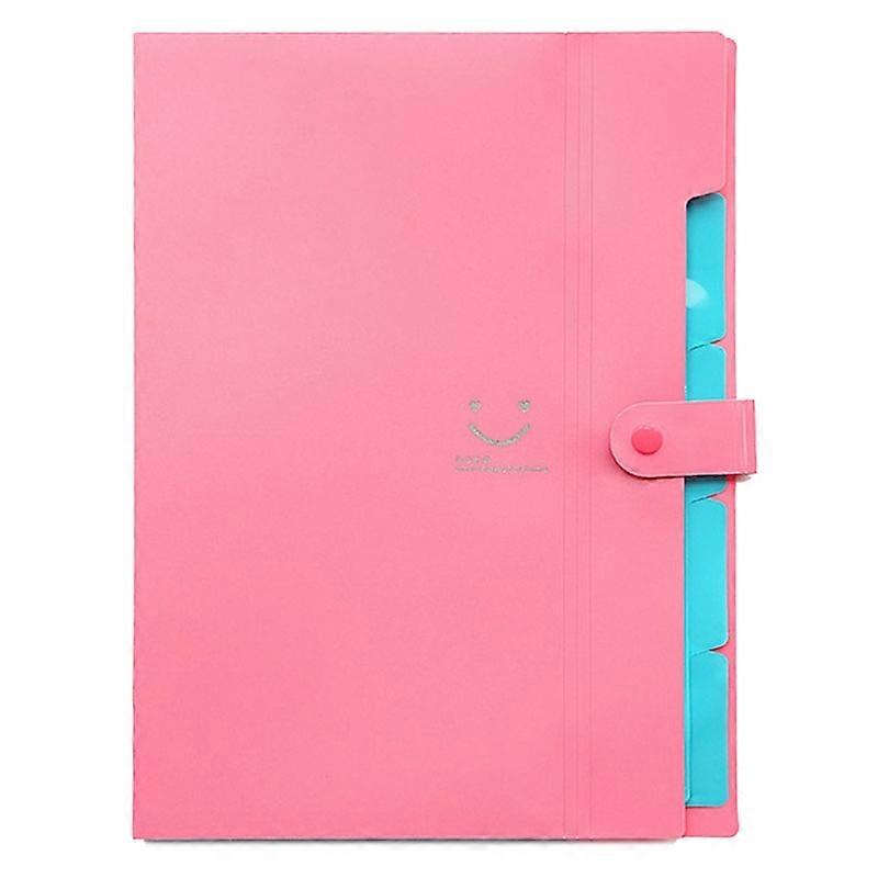 Multi-layer Portfolio Pouch Plastic Information Book File Folder