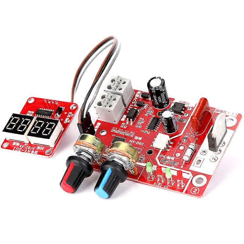 Spot Welder DIY Controller Panel Time and Current Control Function with Digital Display, Model-1, Multicolor