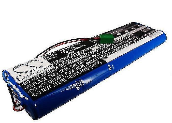 Bateria médica compatível com Hellige 2000mah 18v Ekg Cardio Smart