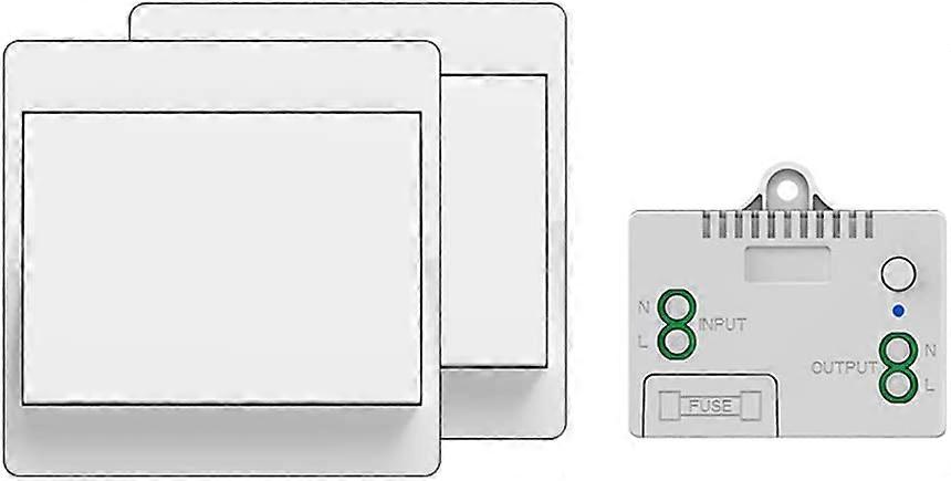 Self-Powered Wireless Switch, Battery Free, Wireless Remote Control, Waterproof, Safe (1 TB 2)
