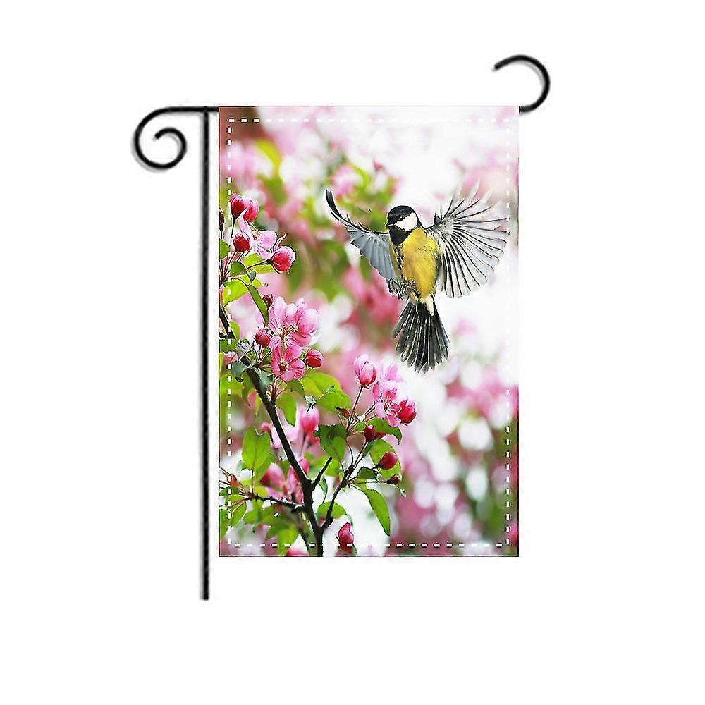 الربيع الطائر الطنان حديقة العلم الديكور في الهواء الطلق 30x45cm-MXBC