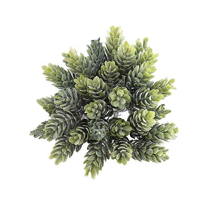 1 Bouquet Simulated Pineapple Grass Not-withering Realistic Decorate Plastic 30-heads of Pine Cone Pineapple Grass for Office JIKAIX