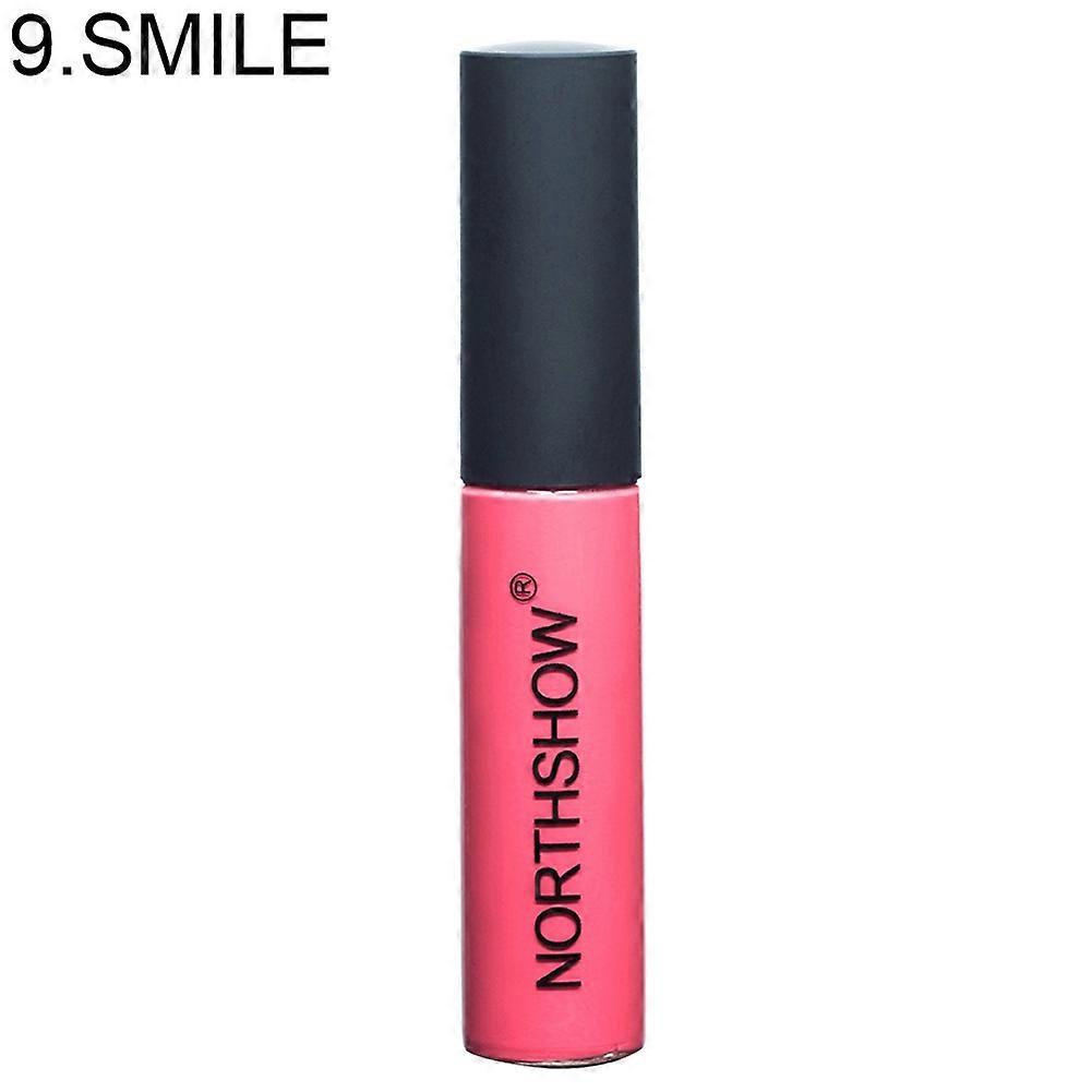NORTHSHOW Non Sticky Matte Lang Anhaltender flüssiger Lippenstift Seidiges Lipgloss Make-up