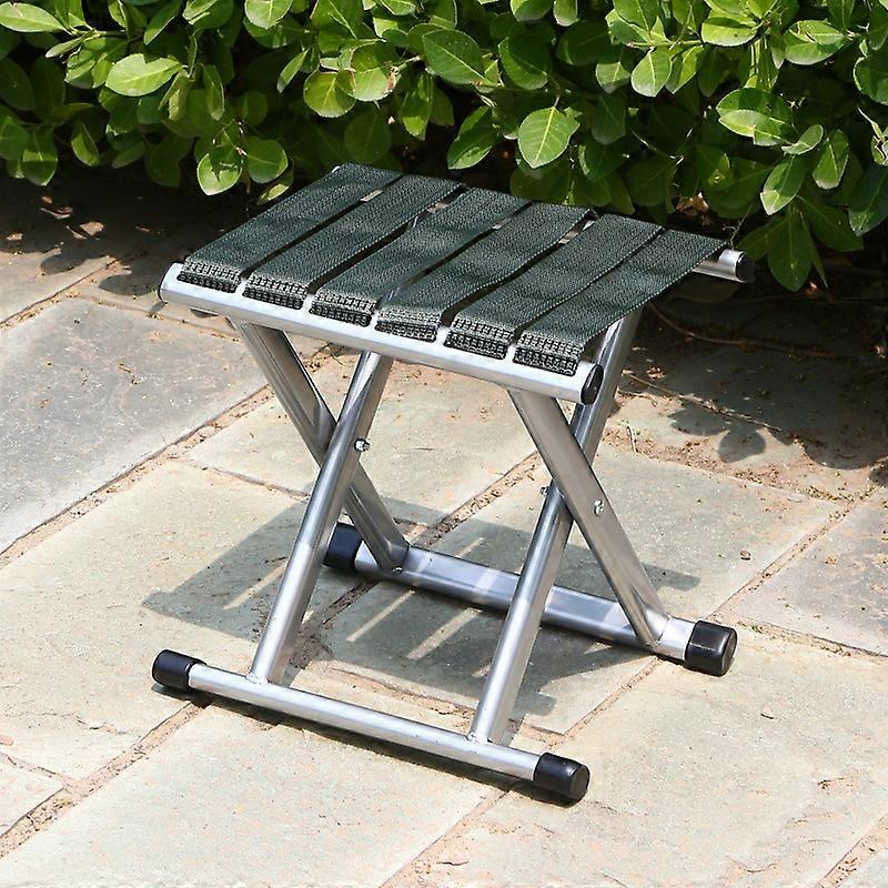Folding Stool For Camping Fishing Hunting With And Anti-slip Pads