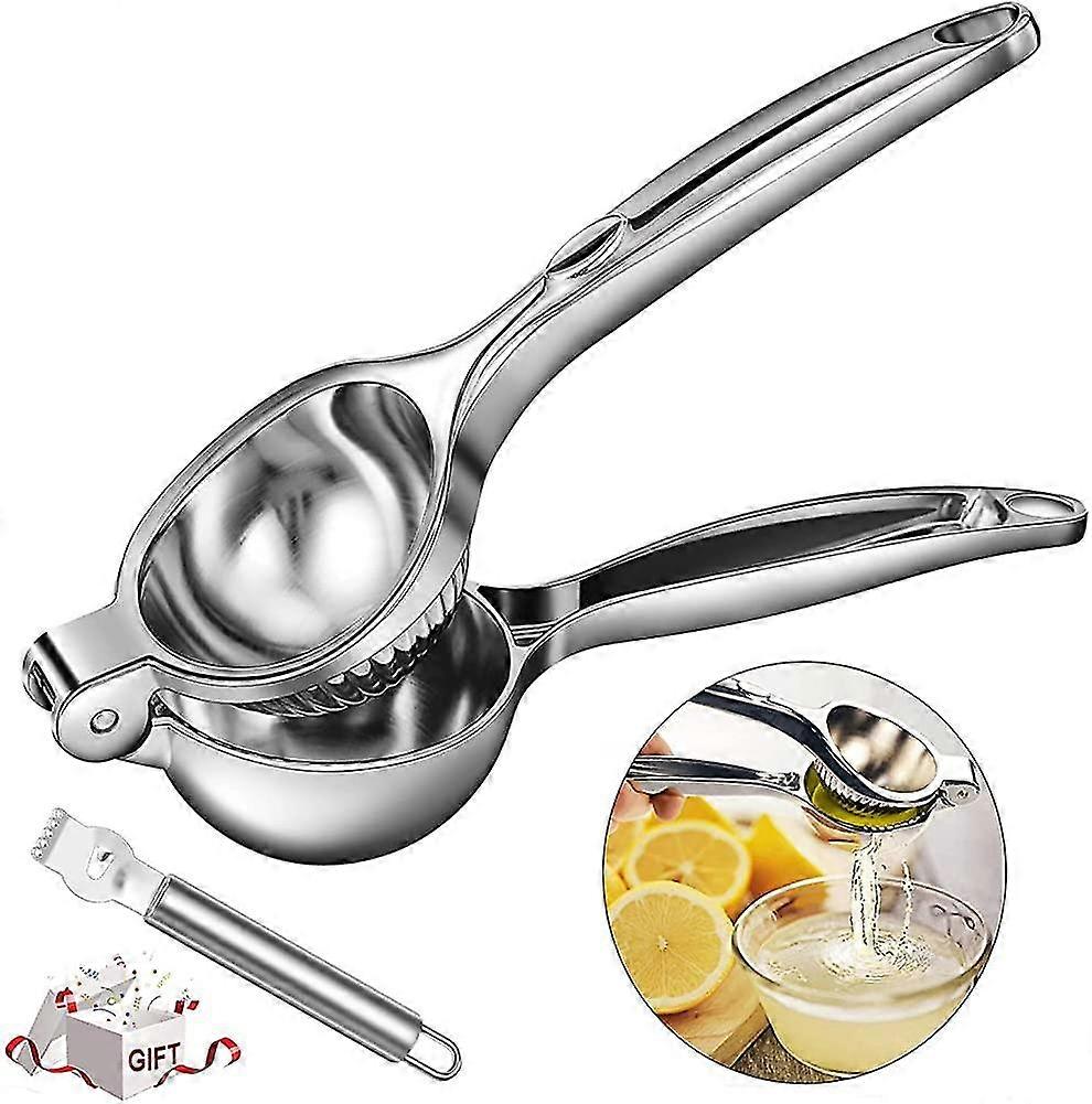 Lemon Squeezer 304 Stainless Steel Large Lemon Squeezer Hand Citrus Juicer