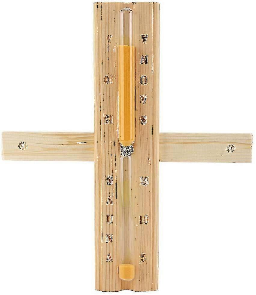 Clessidra per sauna di 15 minuti, clessidra con timer a clessidra per sessione di sauna, 30 cm
