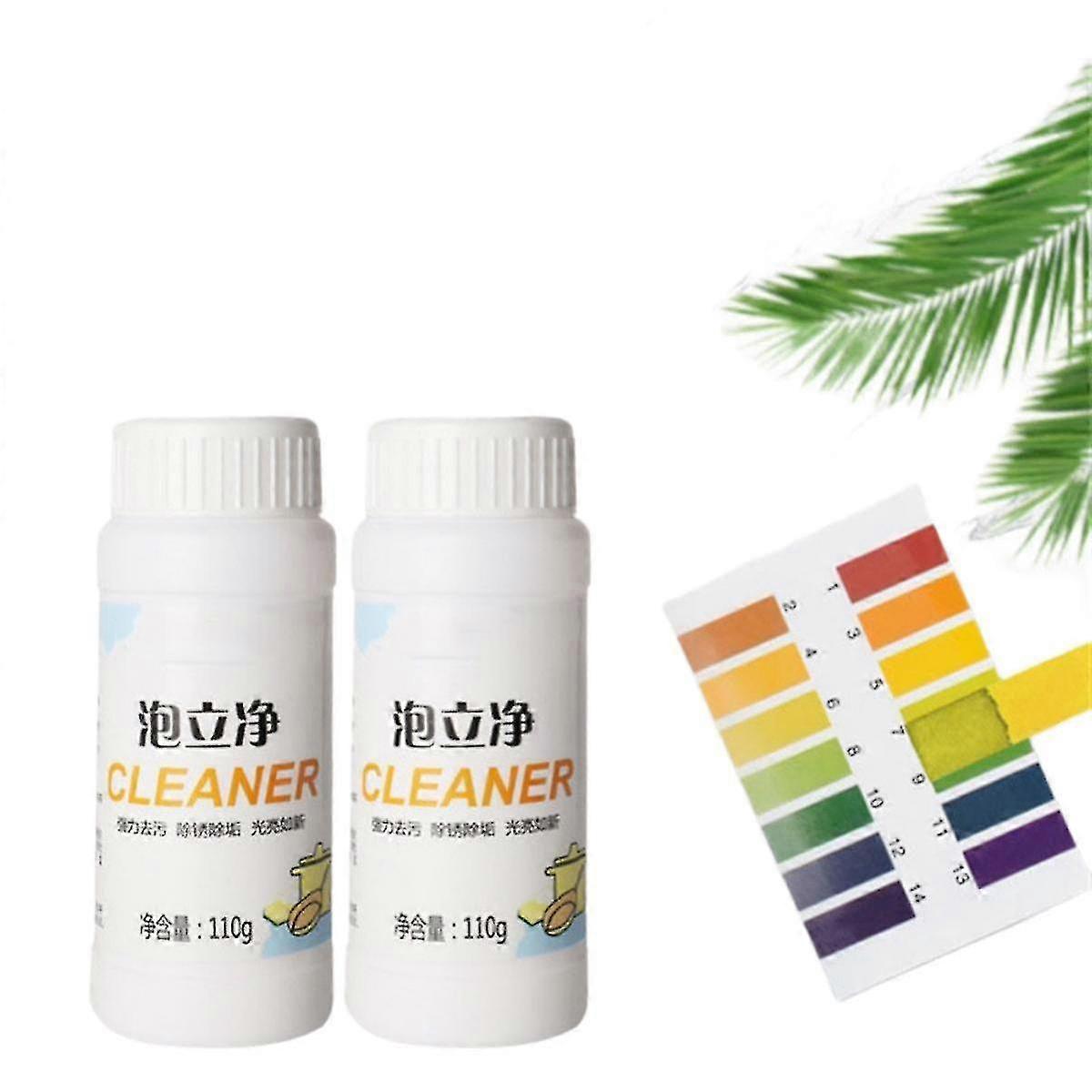 2pcs Foam Rust Remover Kitchen All-purpose Cleaning Powder, Kitchen Instant Cleaning New