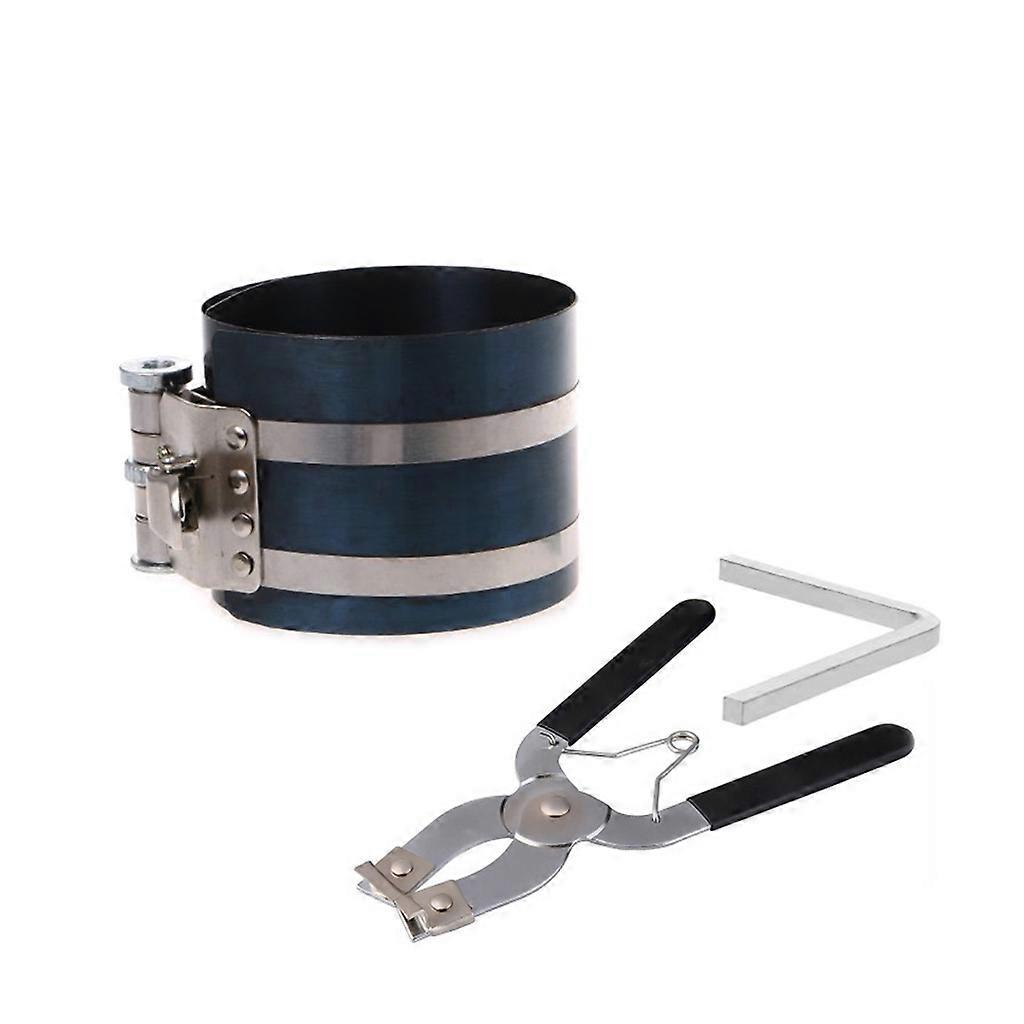 3'' Piston Ring Compressor Tool Professional Automotive Car Mechanics 53-175mm