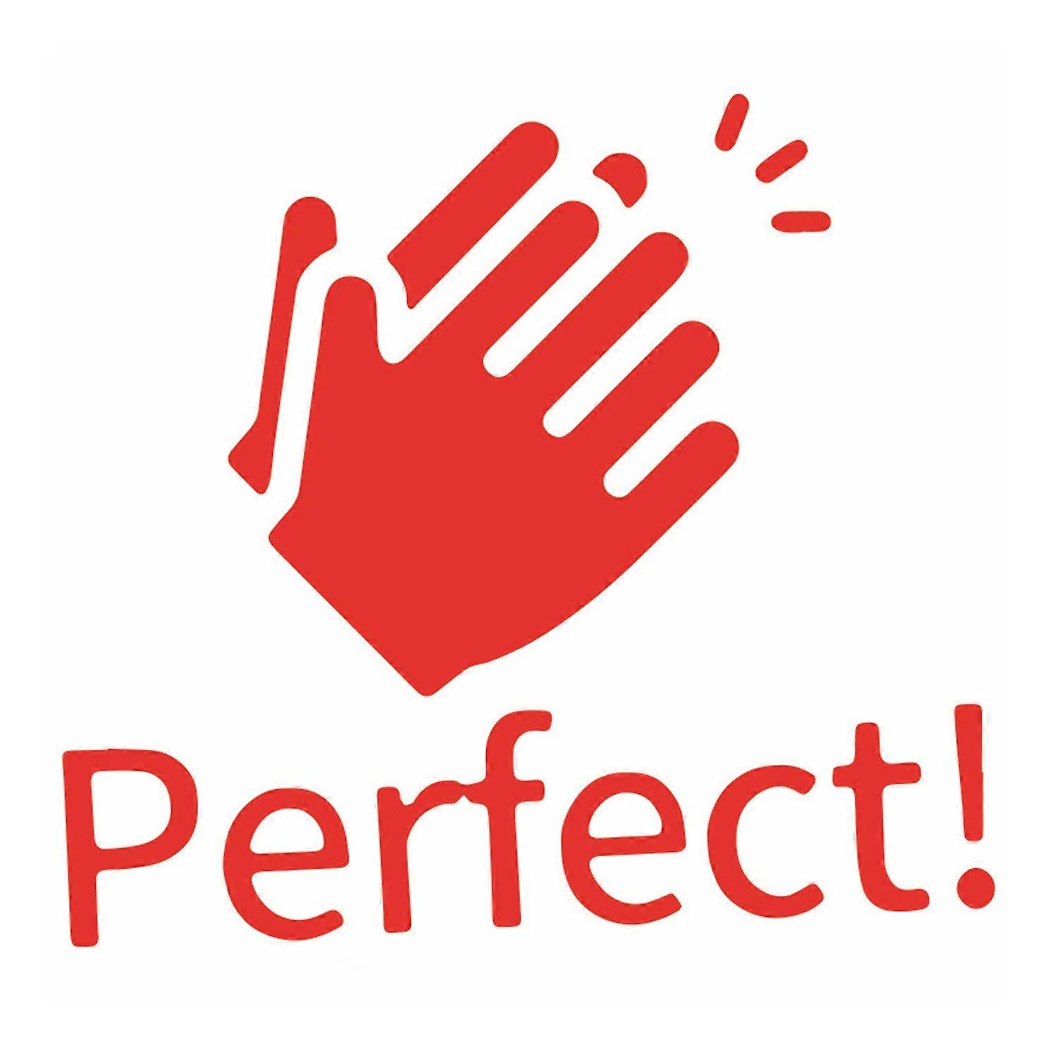 English Comment Seal Long-lasting Ink Usage English Comment Stamp Multiple Color Options Teacher