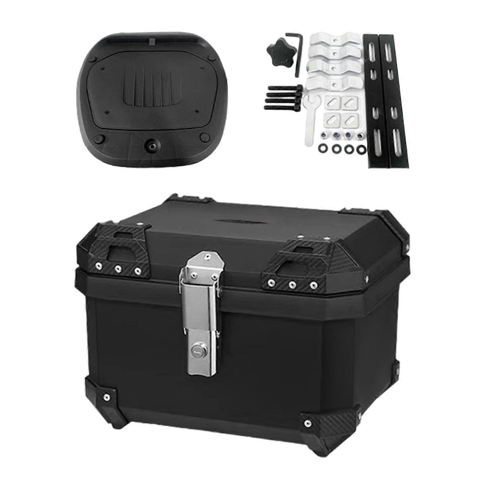 45 L Motorcycle Top Case Multipurpose Security Lock Motorbike Tail Box Trunk Box and Rack