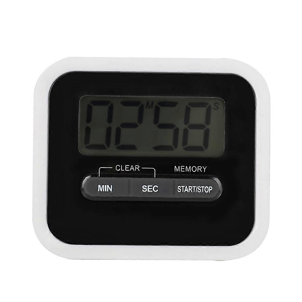 Electronic Digital LCD Kitchen Cooking Timer Multi use 99 Minutes Count Down Alarm Clock Black