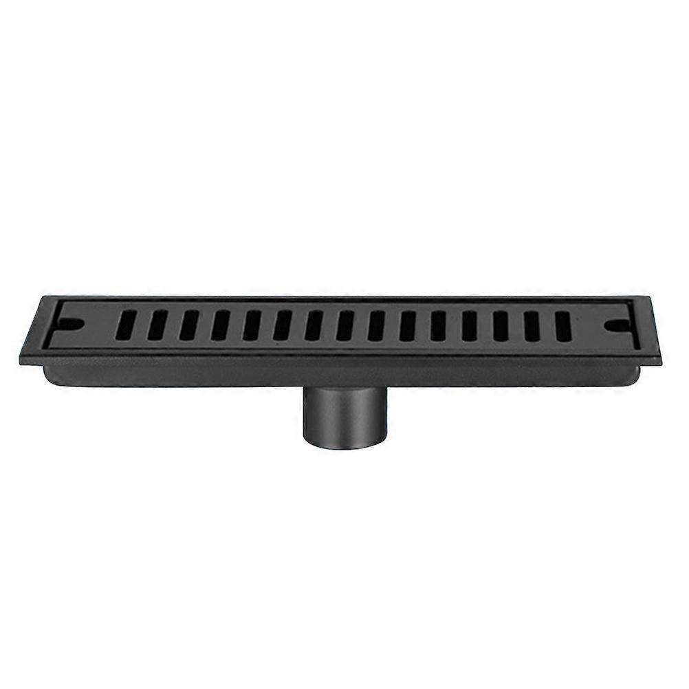 Shower Floor Drain Floor Hair Strainer Black Rectangle Shower Drain Filter