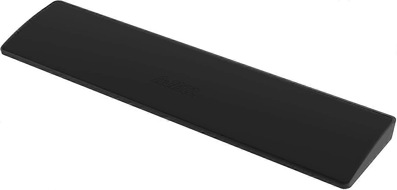 Repose-poignet clavier 80%, similicuirRepose-poignet gaming pour clavier mécanique TKL 75% 87 touches, support de poignet en mousse à mémoire de forme, pente ergonomique