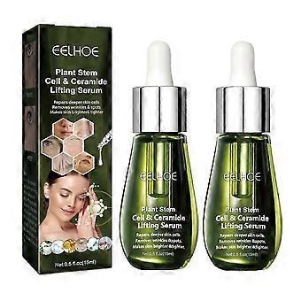 Eelhoe - 2pack Plant Stem Cell & Ceramide Lifting Serum - Skin Reju Serum, Plant Stem Cell Peptide Serum Collagen Boost Anti-aging Anti Wrinkle Serum