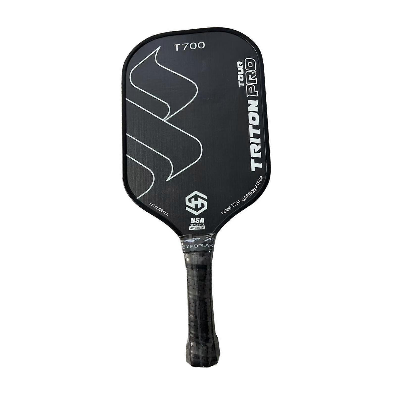 Pickleball Paddle with Comfort Grip Training Professional Pickleball Racquet Black
