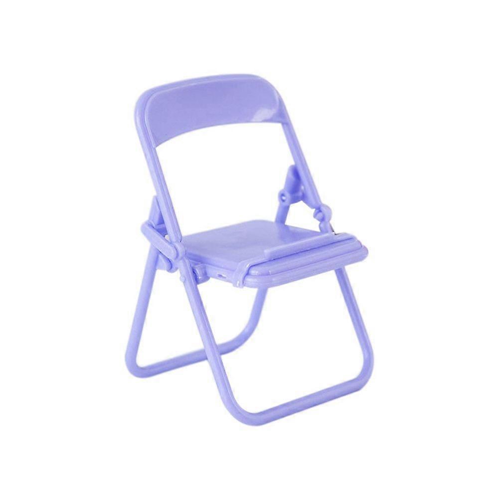 Steve Cute Little Chair Mobile Phone Holder Desk Foldable Phone Stand Cell Phone Stand Holder for D