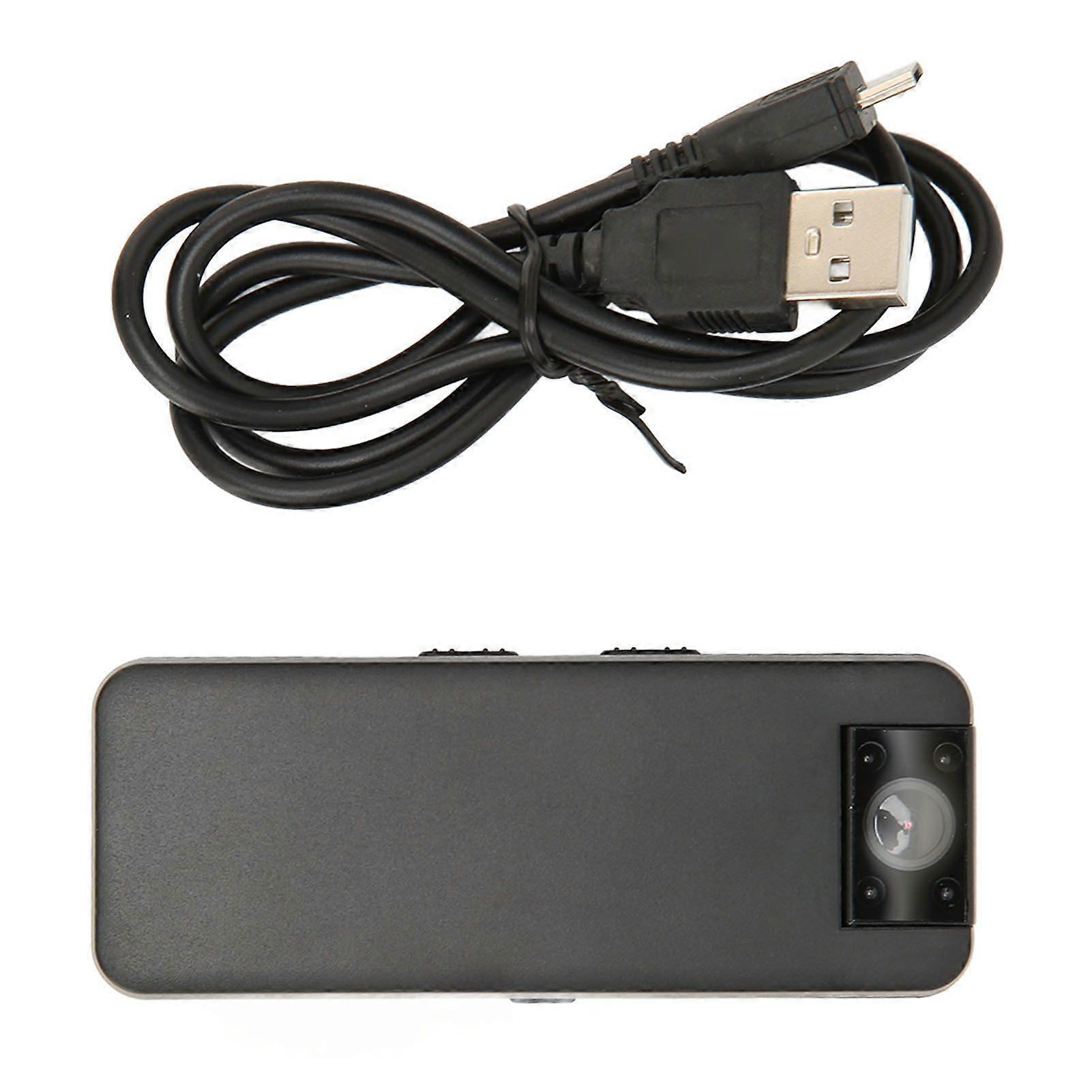 Mini Camera 1080p Delayless USB Charging Portable Video Recorder with Power Failure Save for Law Enforcement Cycling