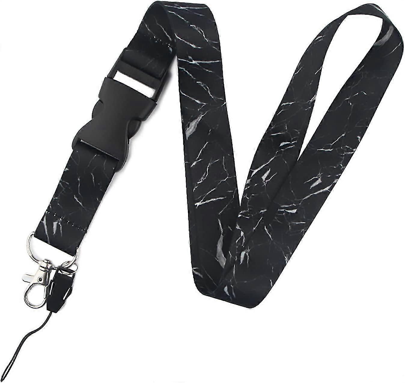 Keychain Lanyard For Keys For Men Detachable Prum Soft Fabric Ne Lanyard With Removable Bule,1174