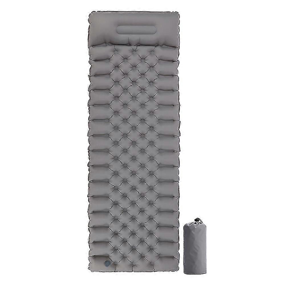 Camping Sleeping Pad Lightweight Inflatable Sleeping Pad Gray