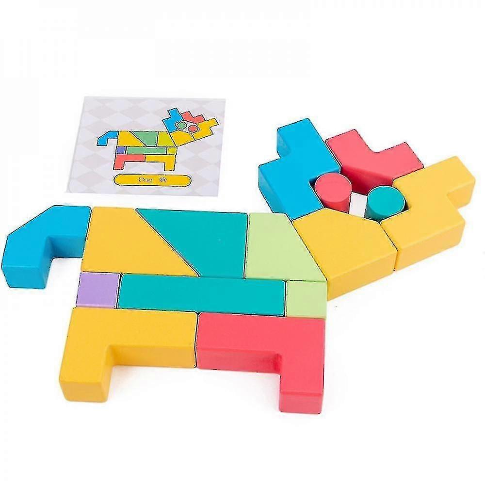 21 Magic Blocks Children Creative Development Imagination Kindergarten Early Education