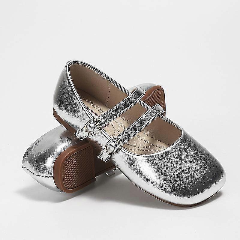 Kleine Lederschuhe für Mädchen, Prinzessinnenschuhe mit weichen Sohlen SHZNV