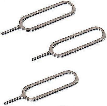 Pack of 3 SIM  Tray Open Opener Ejector Eject Pin Removal Remover Key Tool