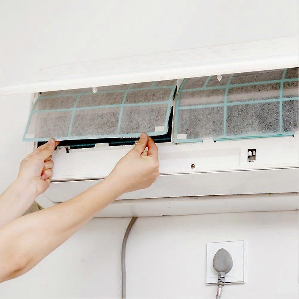 10pcs Non-woven Air Conditioning Filter Dustproof Air Conditioning Outlet Filter Cleaning Net