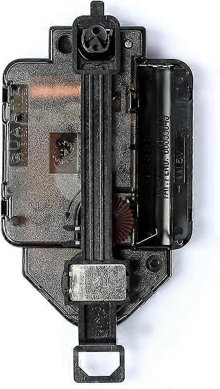 Mécanisme de mouvement d’horloge à quartz noir Moteur et raccords Unité d’entraînement DIY Créatif et utile