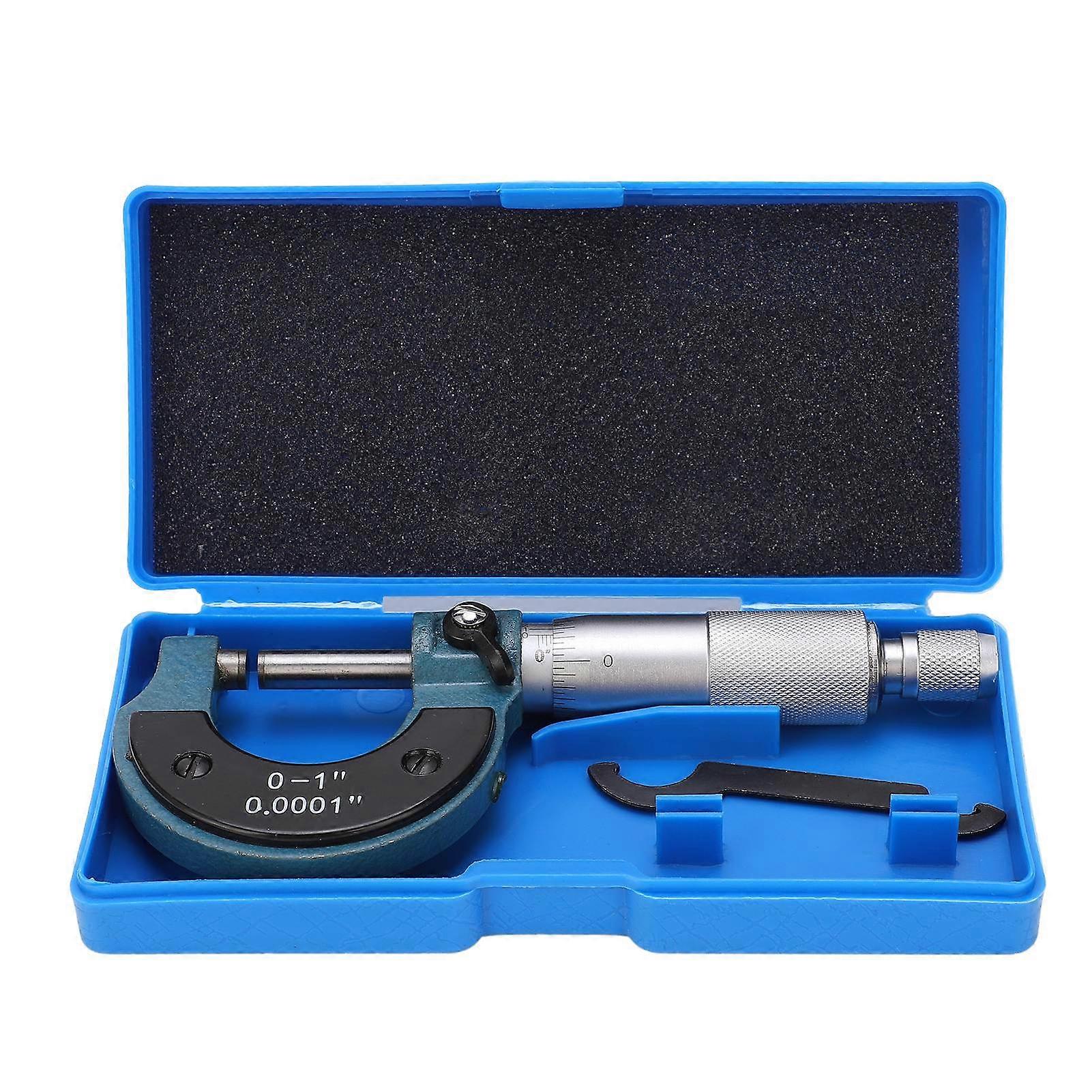 0‑25mm/0‑1inch 0.0001in British System Outside Diameter Micrometer Measurement Measuring Tool