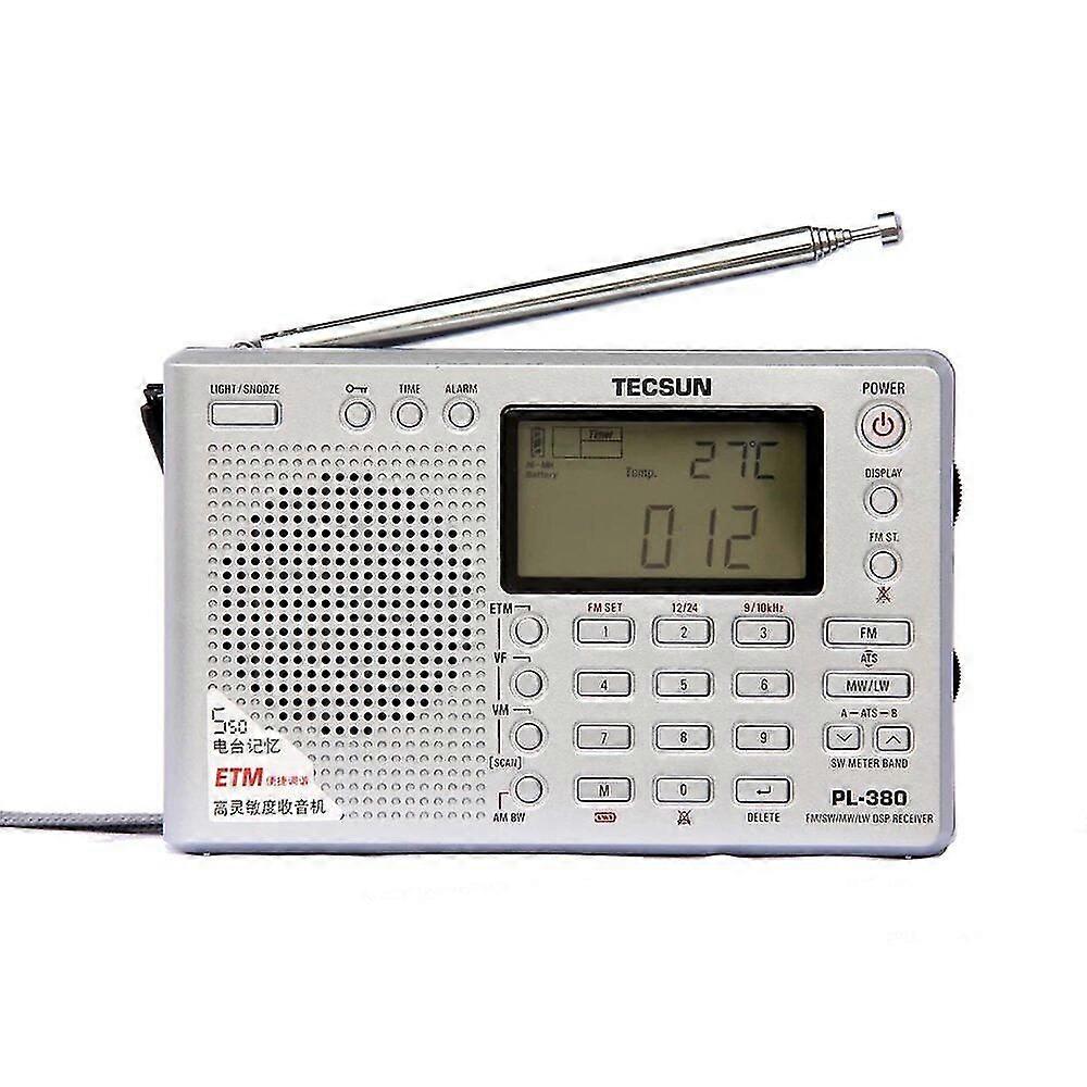 Dsp Demodulation Stereo Radio Fm/lw/sw/mw Digital Portable Full Band Good Sound Quality Receiver