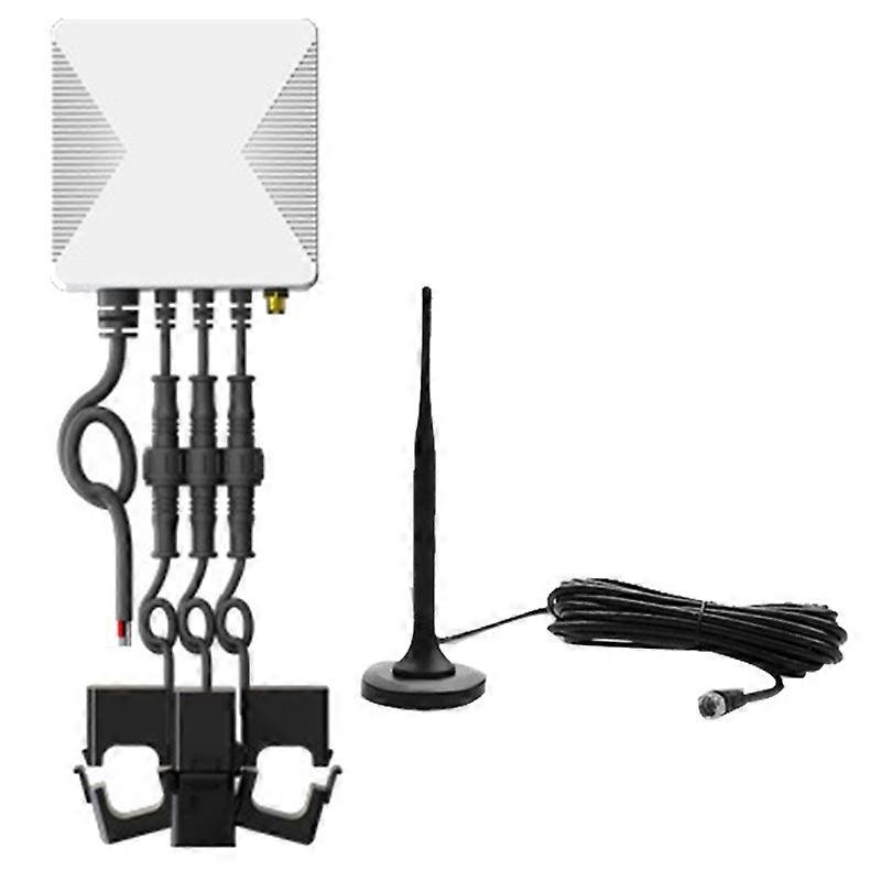 80A Tuya ZigBee 3 Phase Energy KWH Meter Power Clamp Current Transformer App Monitor