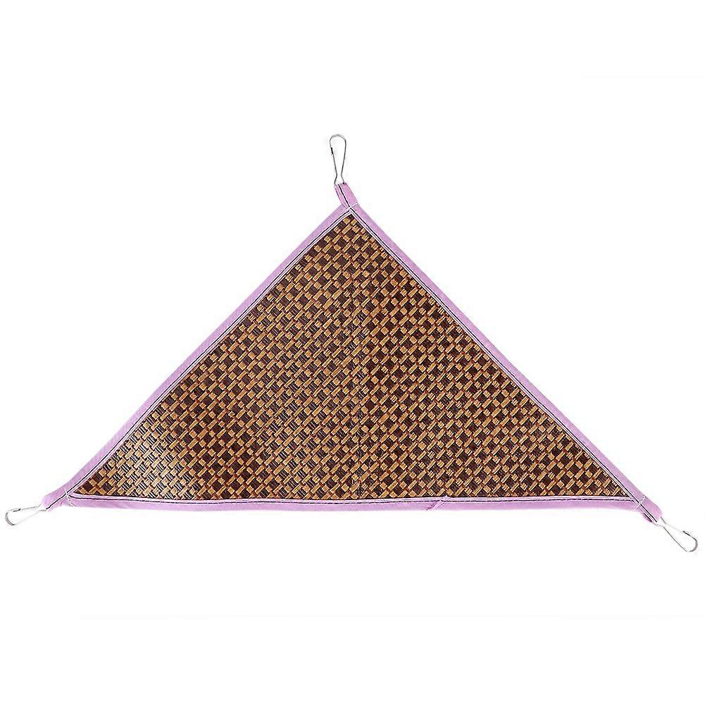 2Pcs Hamster Summer Sleeping Hammock Triangular Hanging Bed for Small Pets Pet Supplies