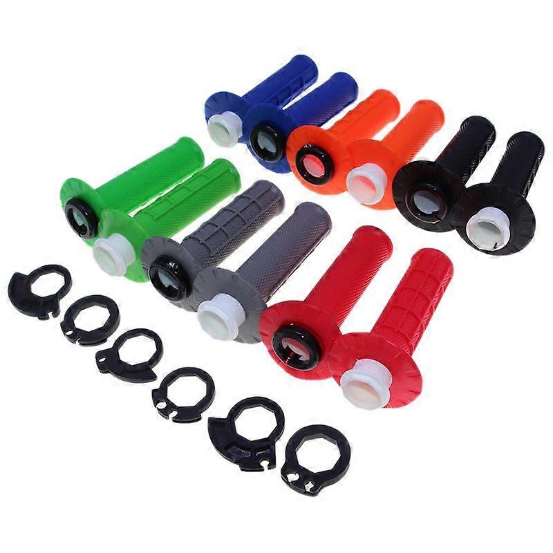 Universal 7/8'' 22mm Handle Grips Dirt Pit Bike Motocross Motorcycle Rubber Handle Bar Grip compatible for KTM Yama-ha Kawa-saki Suzuki Hon-da MAXP