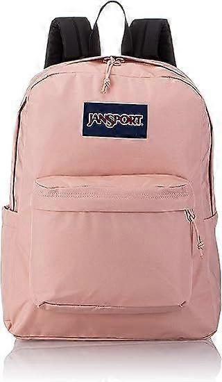 حقيبة ظهر خارجية للجنسين حقيبة مدرسية للطلاب الجامعيين حقيبة ظهر عصرية في الهواء الطلق ، وردي