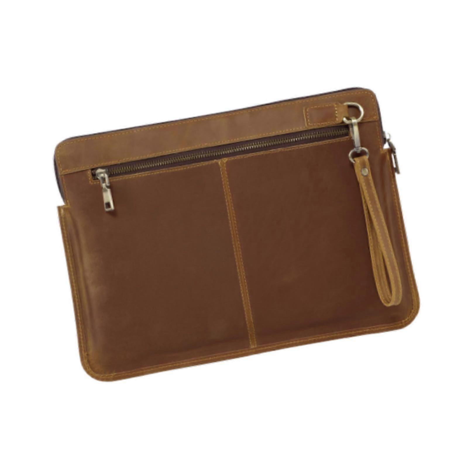 Capa para Laptop Folio para Protetor de Escritório Resistente à Água de 14" Marrom
