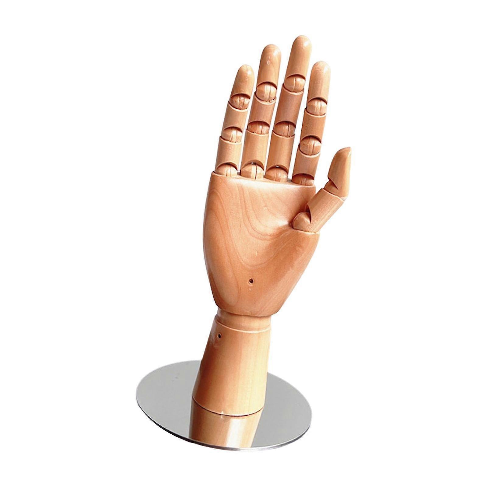 Manikin Hand Model with Posable Fingers Mannequin Hand Easy to Carry Moveable