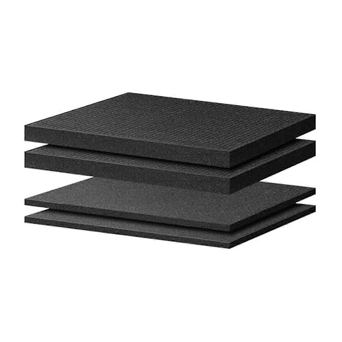 Foam Liner - 2 misure Pick and Pluck Foam Tray Pad Cassetta degli attrezzi Cassetto Elettronica e stoccaggio Miniatura bs