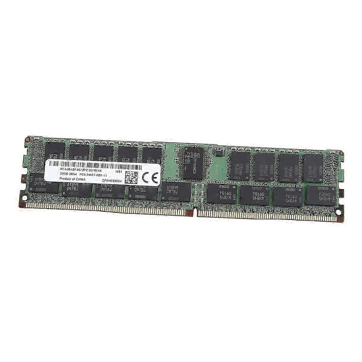 For MT 32GB DDR4 Server RAM Memory 2400Mhz PC4-19200 288PIN 2Rx4 RECC Memory RAM 1.2V REG ECC RAM JN