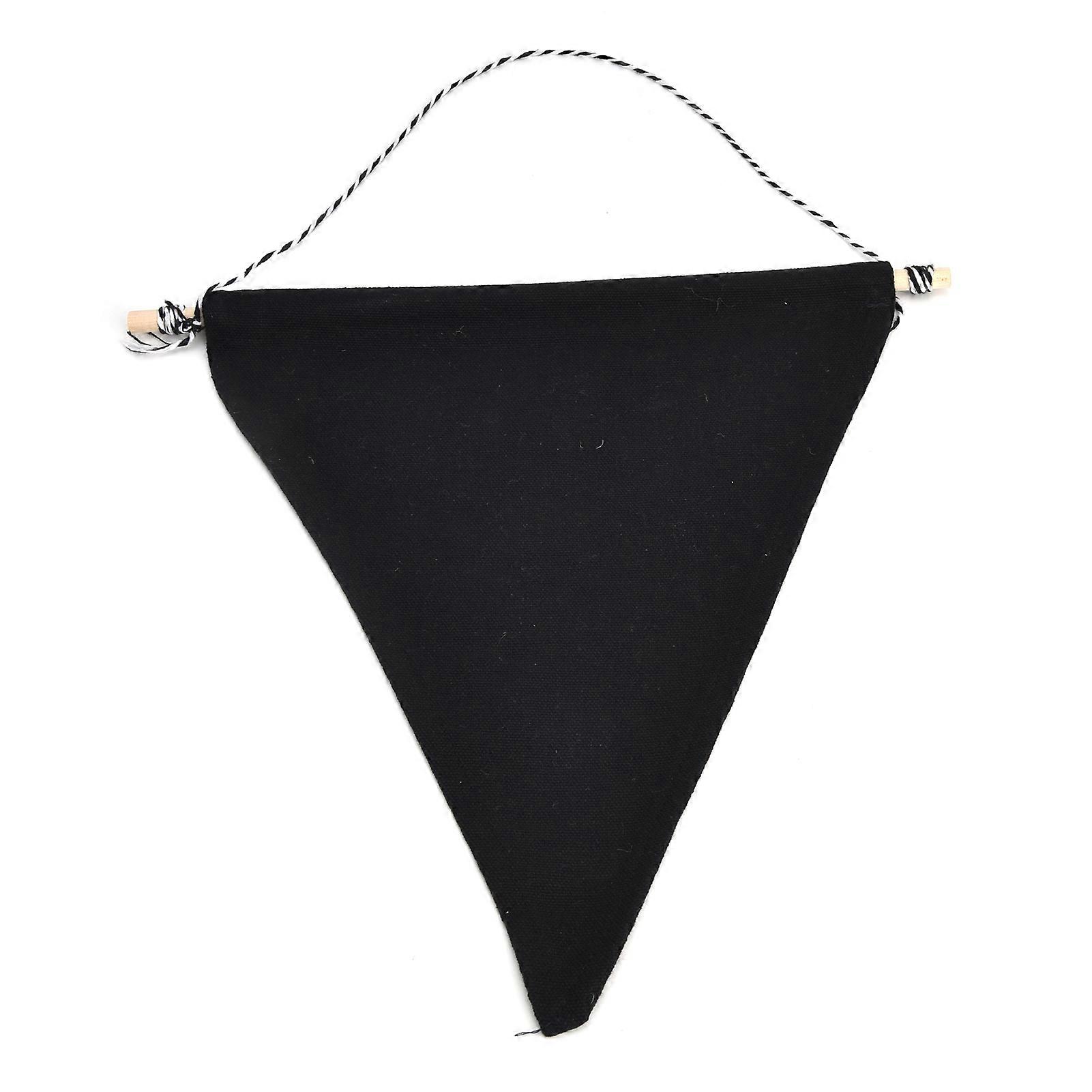 Decorative Hanging Badge Storage Wall Banner Display Organiser Black Durable Canvas Material 2 Pieces Ideal for Pin Collectio