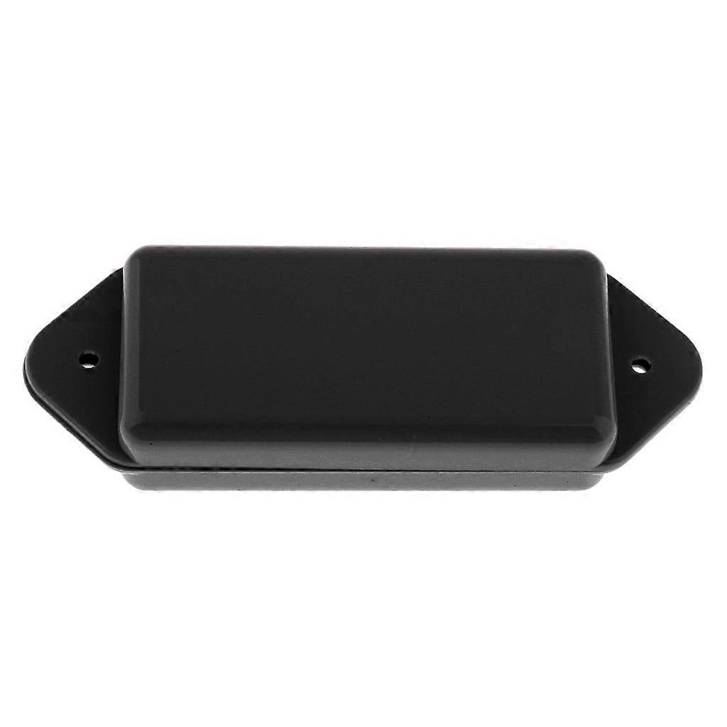 2X Guitar Pickup Covers P90 Sealed Closed Type for Guitar Replacement Black