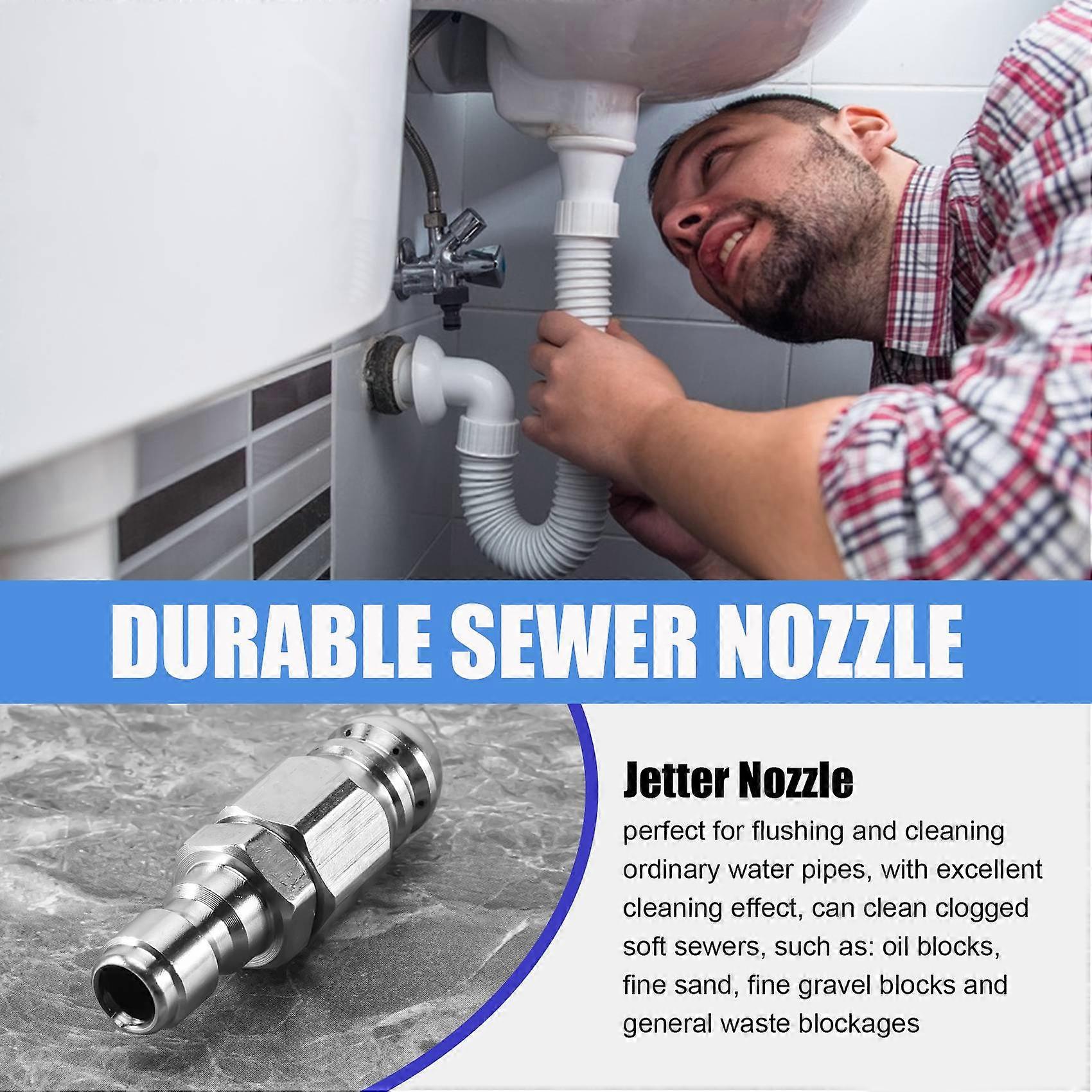 STAINLESS STEEL SIPHON Jet Siphon Nozzle With Adjustable Spray Flow