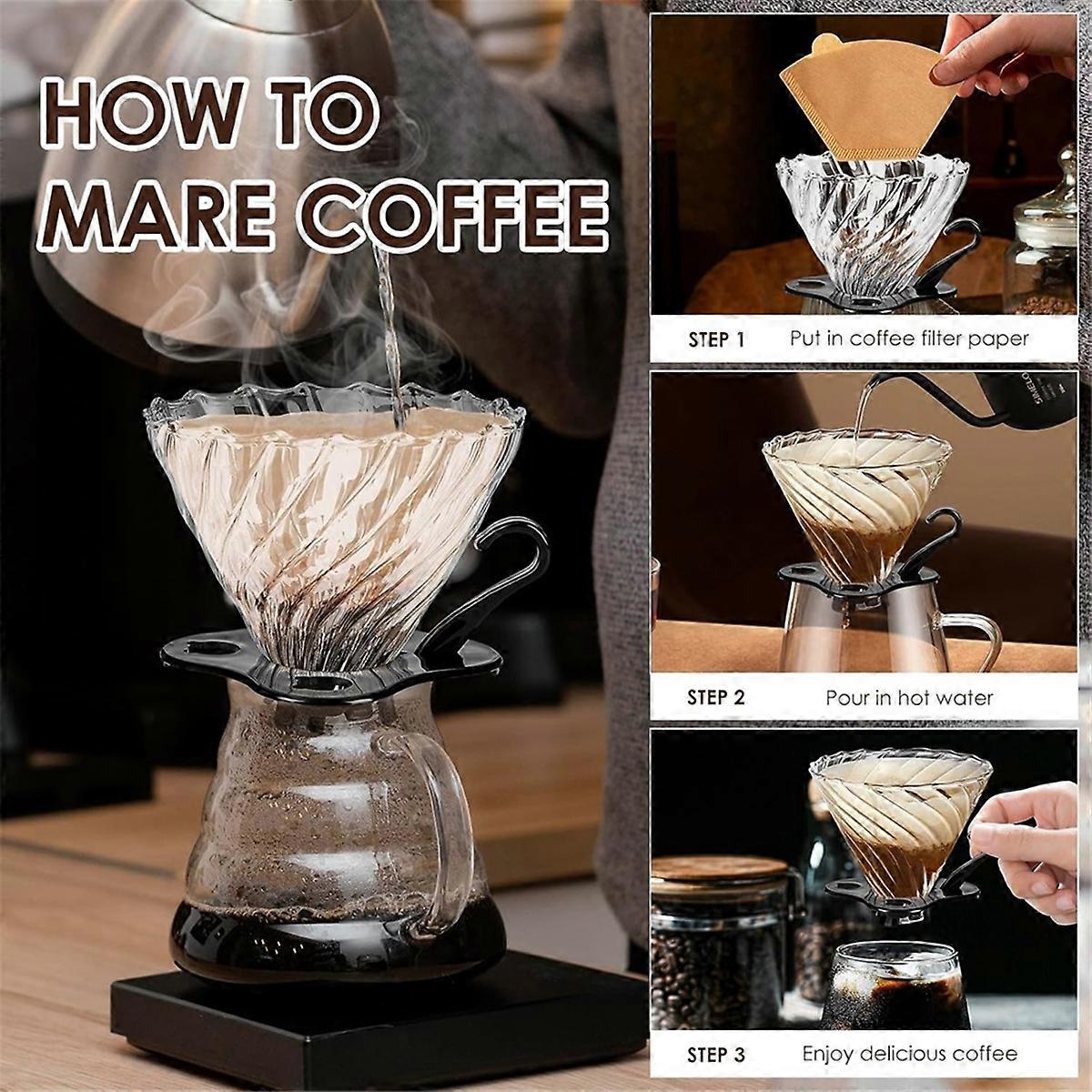 Pour over Coffee Dripper Coffee Filter
