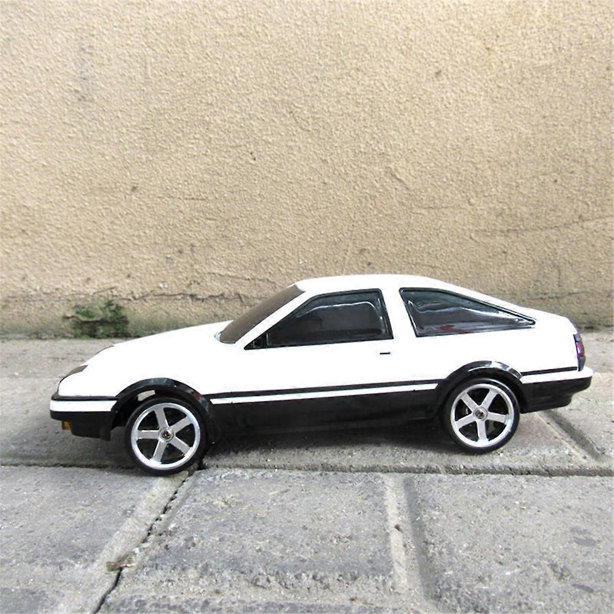 LDRC AE86 RCカー用ホイール4個入り ブラック&シルバー