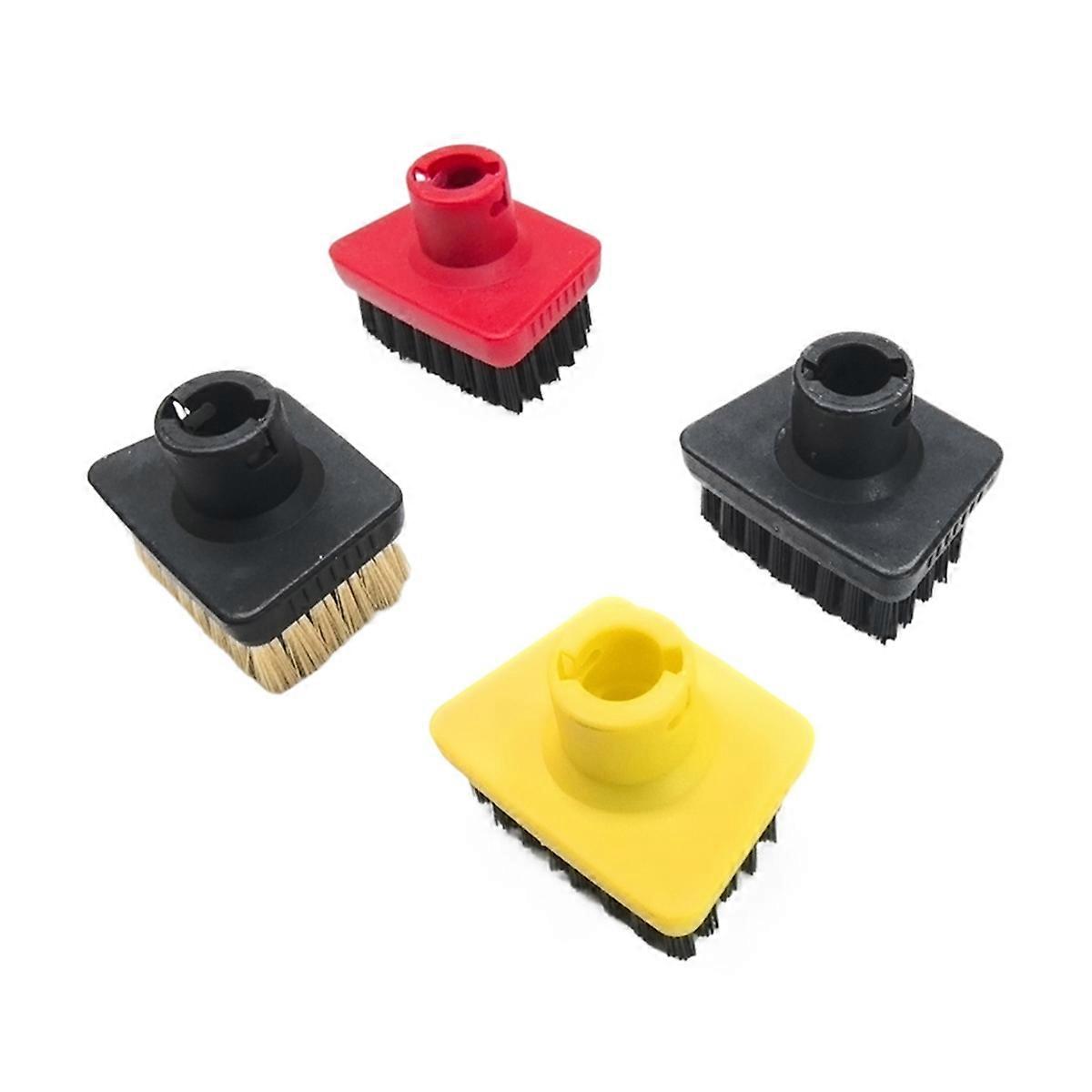 4pcs/Set Steam Cleaning Brush Brushes for Karcher SC1 SC2 SC3 SC4 SC5 SC7 Home Replacement Dust Remo
