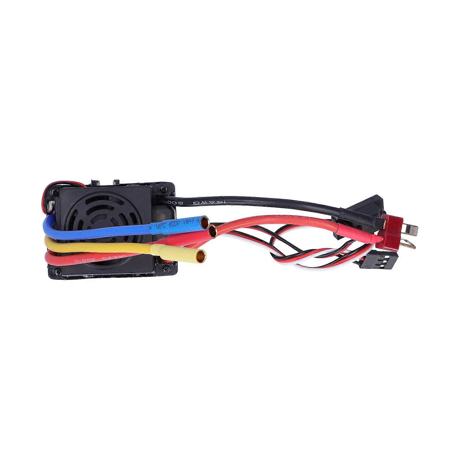 60A RC Brushless Waterproof Electronic Speed Controller ESC for 1/10 Remote Control Car
