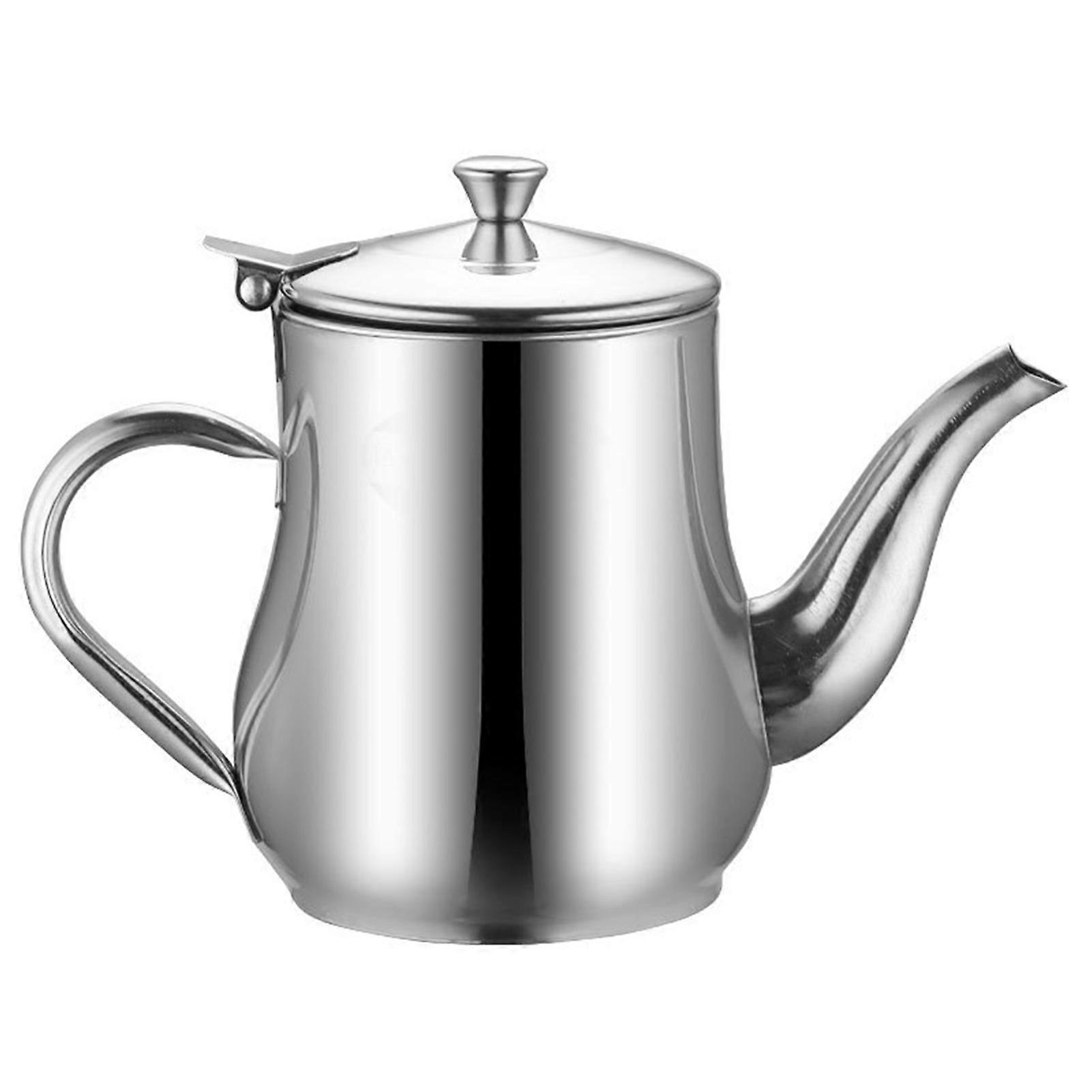 Grease Container Stainless Steel Oil Pot Olive Oil Dispenser Bottle Storage Can for Kitchen 70oz