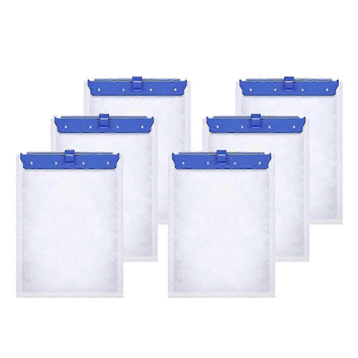 Large Filter Replacement for Whisper Bio-Bag Filters Filter Cartridges for ReptoFilter 6 Pack