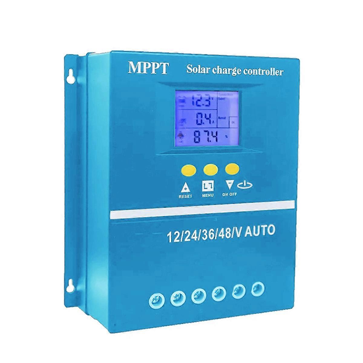 80A MPPT Solar Charge Controller 12V 24V 36V 48V Battery System Auto