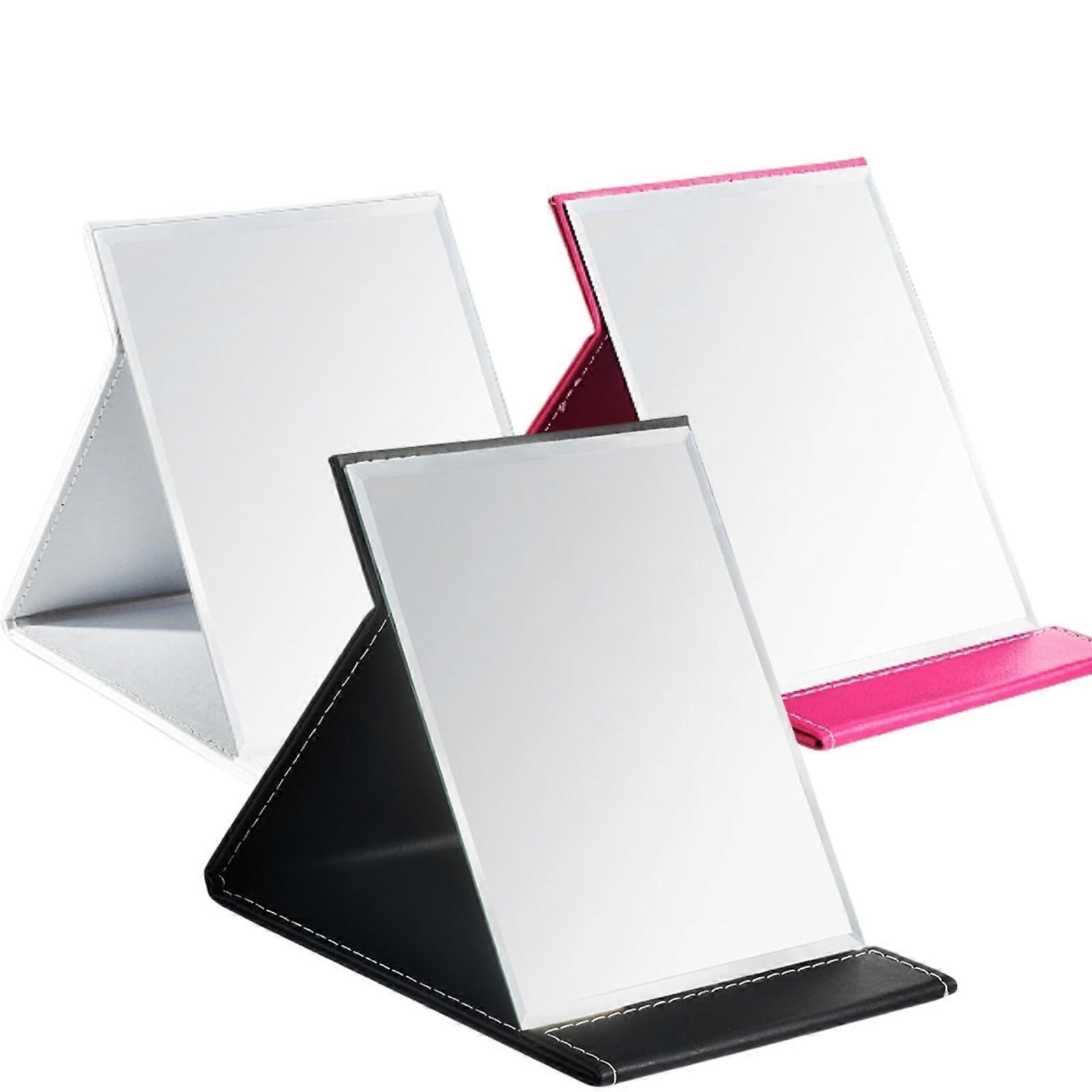 3 Pack 8x6 Inch Folding Travel Makeup Mirror