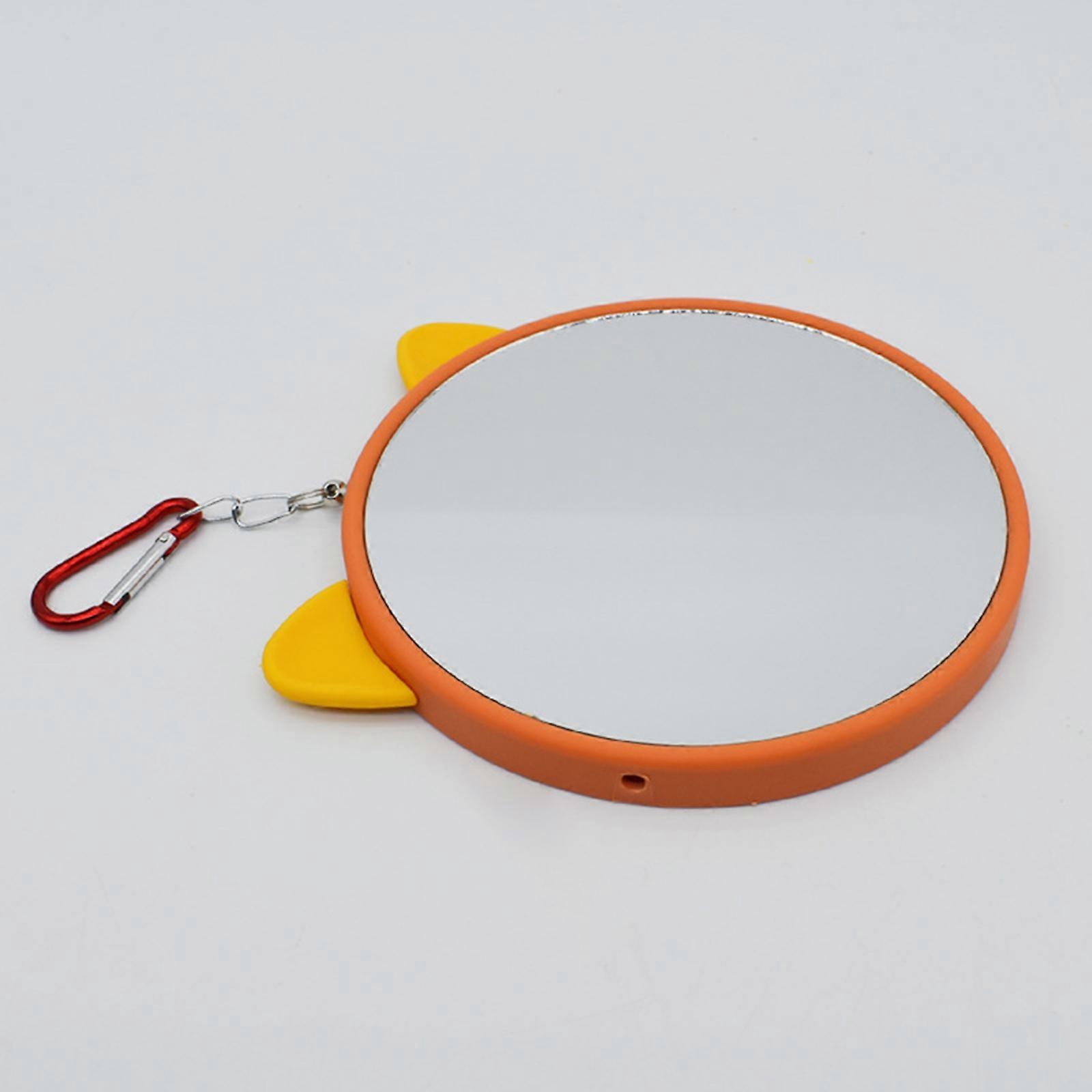 Picture of Bird Mirrors with Metal Hook Cockatiel Parakeet Mirror for Cage Bird ...